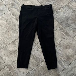 Maurices Ankle Black Slacks XL